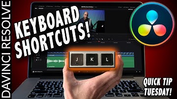 J, K, L Keyboard Shortcuts in DaVinci Resolve to Control Playback | Quick Tip Tuesday!