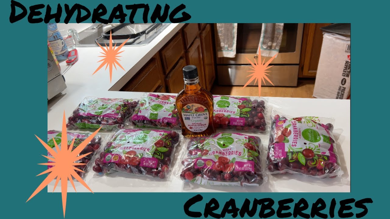 Dehydrating Cranberries HD 720p YouTube