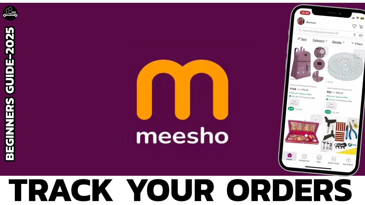 How to Check Your Meesho Orders Easily? Meesho Order Tracking Tutorial ...