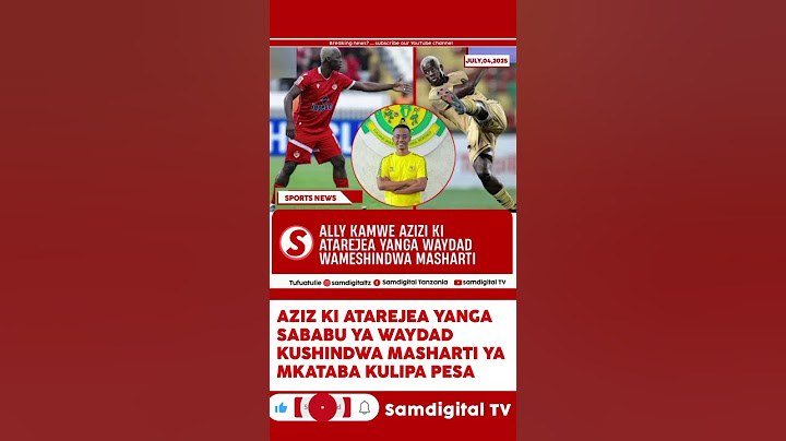 RASMI: Ali Kamwe Athibitisha AZIZ KI Kurejea YANGA! Wydad Wamshindwa Masharti!