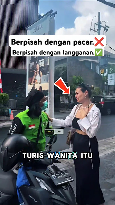 Turis Menangis, Ojol Beri Kalung.⁉️#shorts