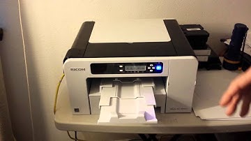 Sublimation   Pt 2   Ricoh Printer