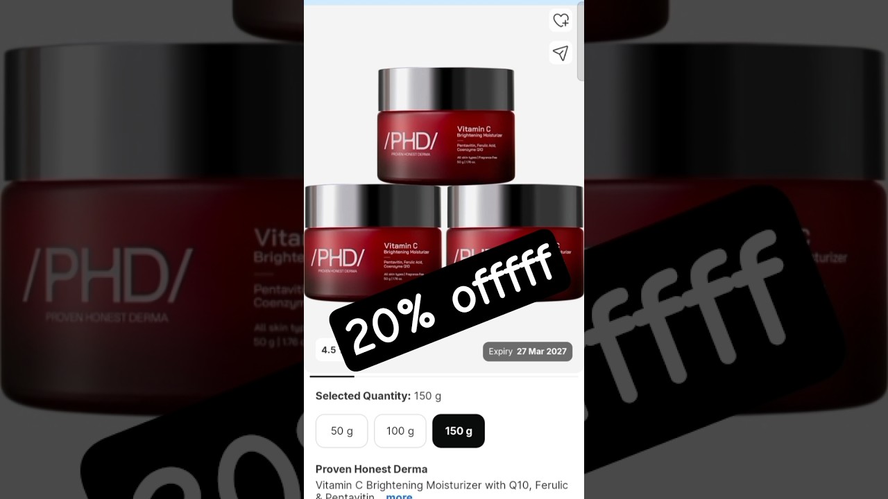 Vitamin C Brightening Moisturizer – Proven Honest Derma Review | BazaarBattle