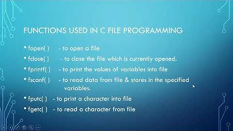 Demo113- C language tutorial for beginners by Prakash Gangumalla | Introduction to Files