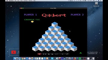 Q-bert (1983) | Atari 5200 | Emulator | Tutorial | MAC