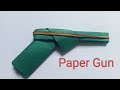 Paper gun // paper gun making in easy // paper gun making // Origami gun Gun make with paper