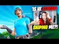 Joining GIRL Streamers Custom Lobbies on Fortnite...