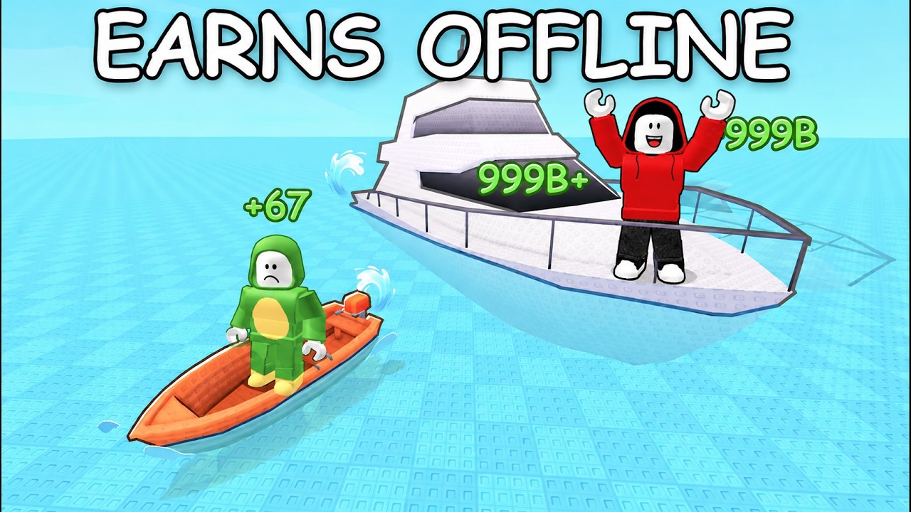 Sail Your Boat upgrade progression example thumbnail