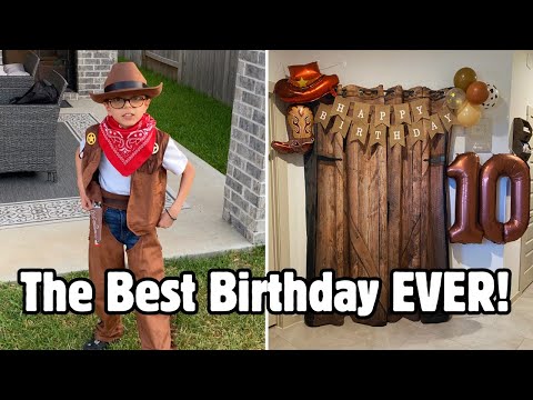Edgar's Best Birthday Ever! - @holdenitdown