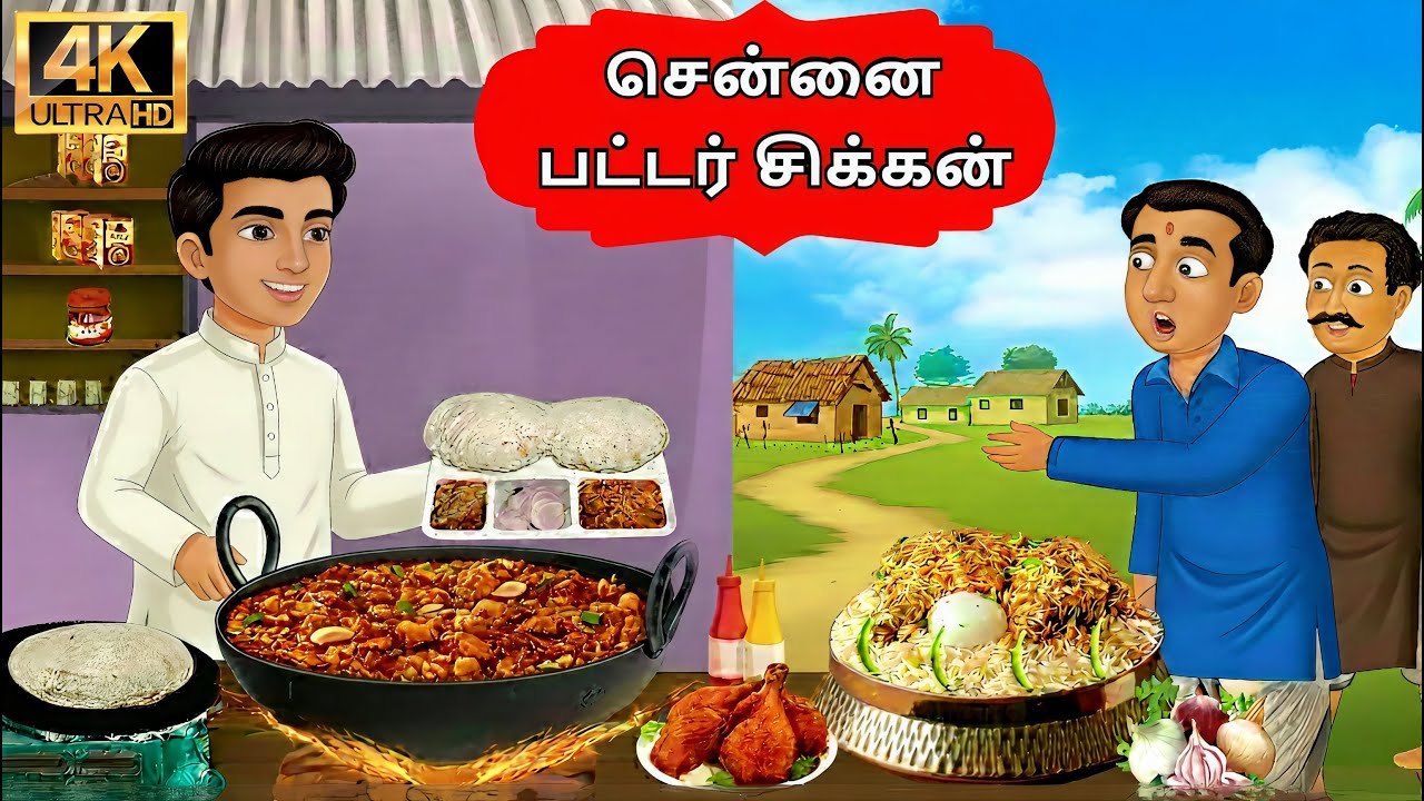Madras Butter Chicken 🔥🍗 | Tamil Stories | Tamil moral stories | Stories in Tamil 