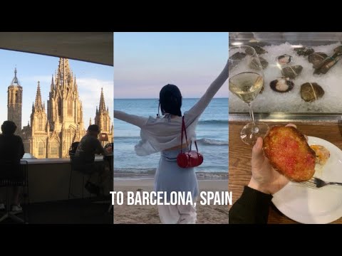 🇪🇸스페인 바르셀로나 여행 vlog. 윤슬가득 여름바다 제대로 즐기고 왔다🫧🐚• 가우디투어• 현지인맛집• 낭만가득 바달로나• 시체스• 9박10일 유럽여행
