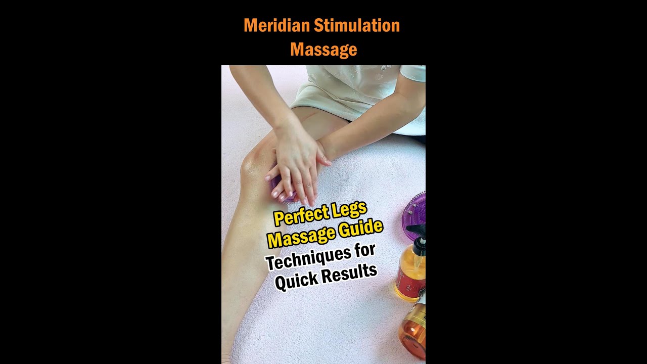 Стимулирующий массаж меридианов ног