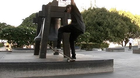 Steven Catizone Switch 180 5 0 bs 180 Nose Grind Combo Raw Uncut