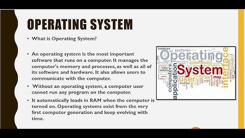 HSSC II lecture 1|unit 1|Operating System|Introduction and its types
