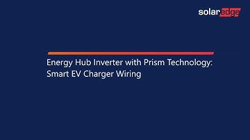 Energy Hub Inverter with Prism Technology: Smart EV Charger Wiring