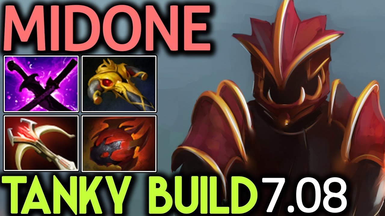 MidOne Dota 2 [Dragon Knight] Tanky Build Meta 7.08 - YouTube
