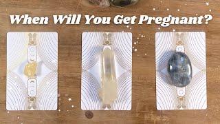 Spirit Baby Timing + Physical Traits 👶💖 When Will You Get Pregnant Tarot Reading *timeless*