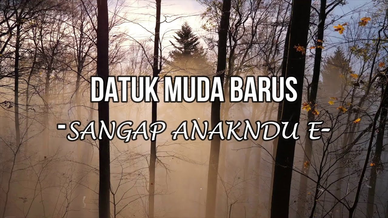 [KARAOKE]  Datuk Muda Barus - Sangap Anakndu E | Karaoke Lagu Karo