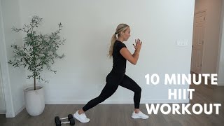 *NEW* 10 MINUTE HIIT WORKOUT