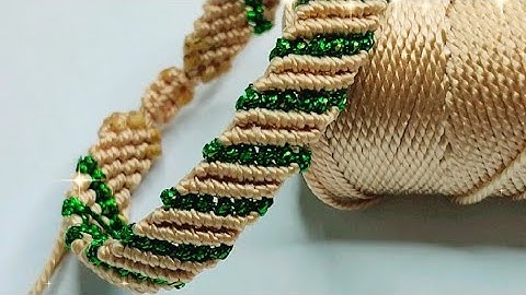 🌱 Pulseras de Nudo Festón en Micromacramé: ¡Comienza a Ganar Dinero con Tus Creaciones!