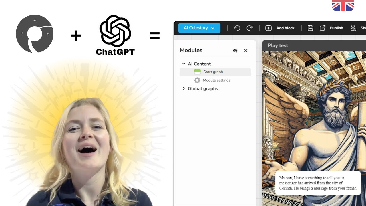 Make you game with AI (ChatGPT & Celestory) YouTube