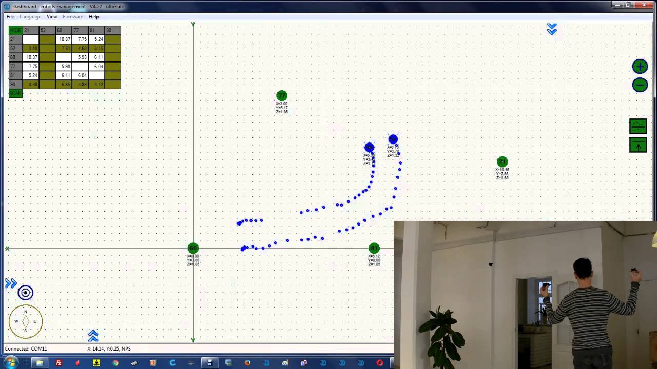 Indoor GPS for Robots: ±2cm Precision Tracking Demo | Marvelmind