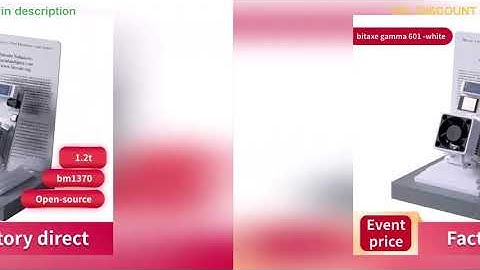 A must-have product! Factory wholesale 2025 Latest Bitaxe Gamma 601 1.2th/s 18W Open Source Bitcoi