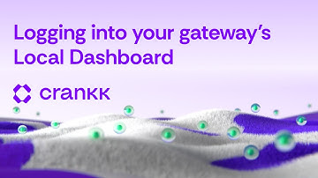 Logging into your gateway