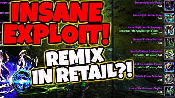 INSANE EXPLOIT - A Person Used His LEGION REMIX Character To Kill MYTHIC DIMENSIUS!