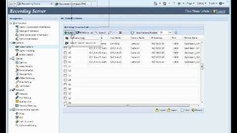 GeoVision Recording Server   add devices