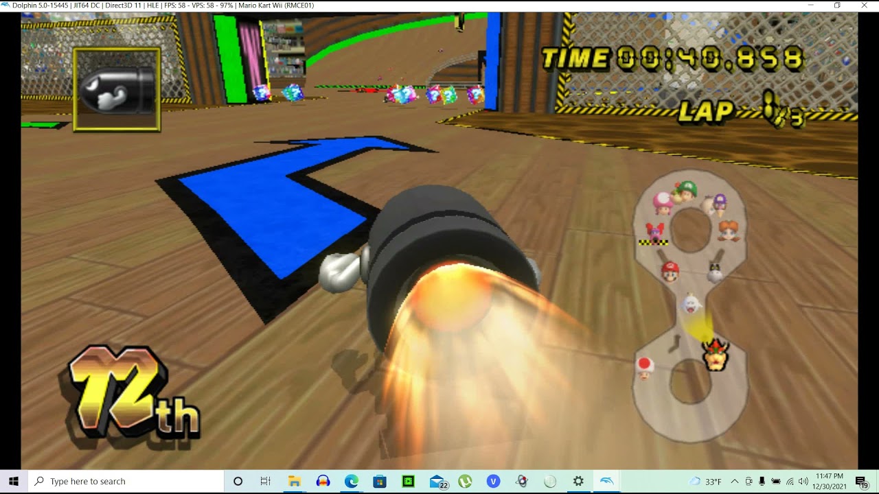 Mario Kart Wii Custom Track Bash 'n' Dash 'n' Bash