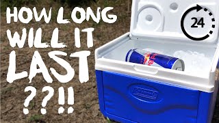 COLEMAN FLIP LID ICE TEST: How Long Will It Hold Ice?