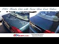Honda Civic with Faded and Oxidized Paint and Clear Coat Failure