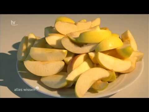 Antioxidantien gegen freie Radikale - ein Test mit Äpfeln