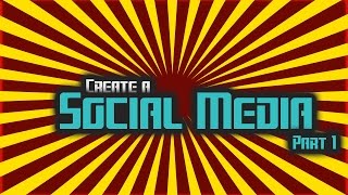 Creating a Social Media | Navigation Menu | Part 1 screenshot 4