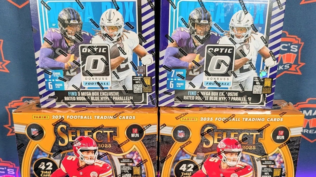 2025 Optic & Select Football Mega Box Group Break!