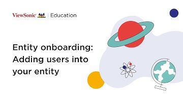 Entity onboarding: Adding users into your entity