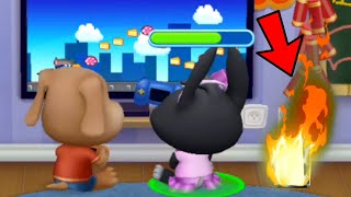 El Gato Tom Y Sus Amigos, Becca Estropea Playstation 5 De Ben, My Talking Tom Friends