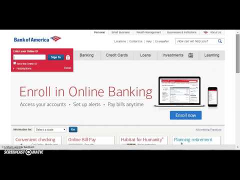 Bank of America (BofA) Banking Login | www.bankofamerica.com