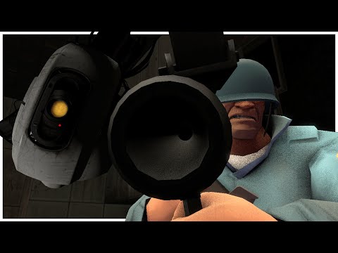 What If... Soldier Was In Portal 2? [SFM]