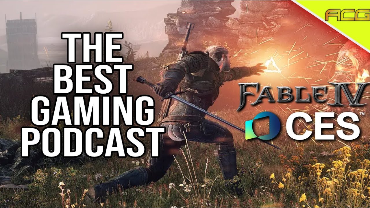Sony patents game playing AI, Witcher 3 DLC, Fable 4, CES, # best Gaming Podcast 567