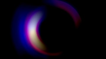 Round Flickering Light - Dark Stroboscopic Overlay | Free Download
