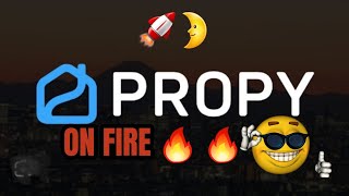 Propy still going Strong 💪🏿 $PRO