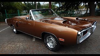 1.5 MILLION DOLLAR RAREST MOPAR B BODY EVER MADE! ONE OF ONE HEMI 4-SPEED CONVERTIBLE