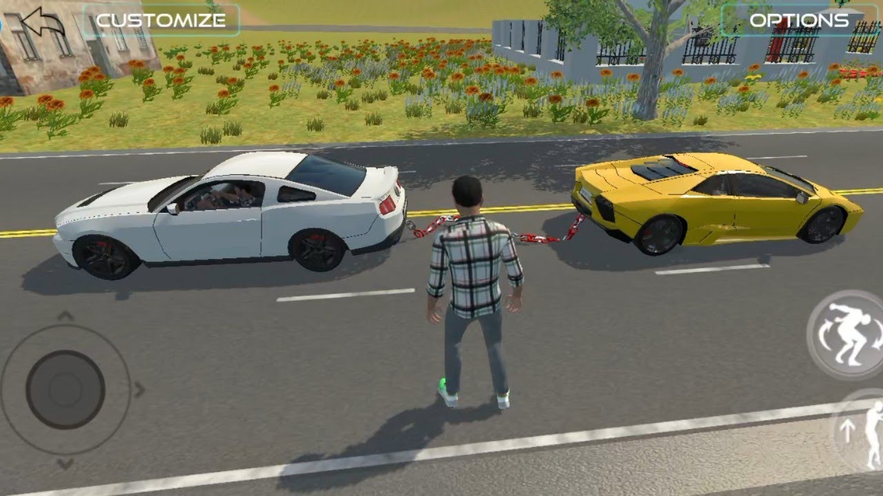 LAMBORGHINI  vs  MUSTANG || in Indian vehicles simulator 3d 