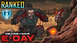 Already The BEST M&K Player In Gears Of War E-Day(Beta) | Ranked