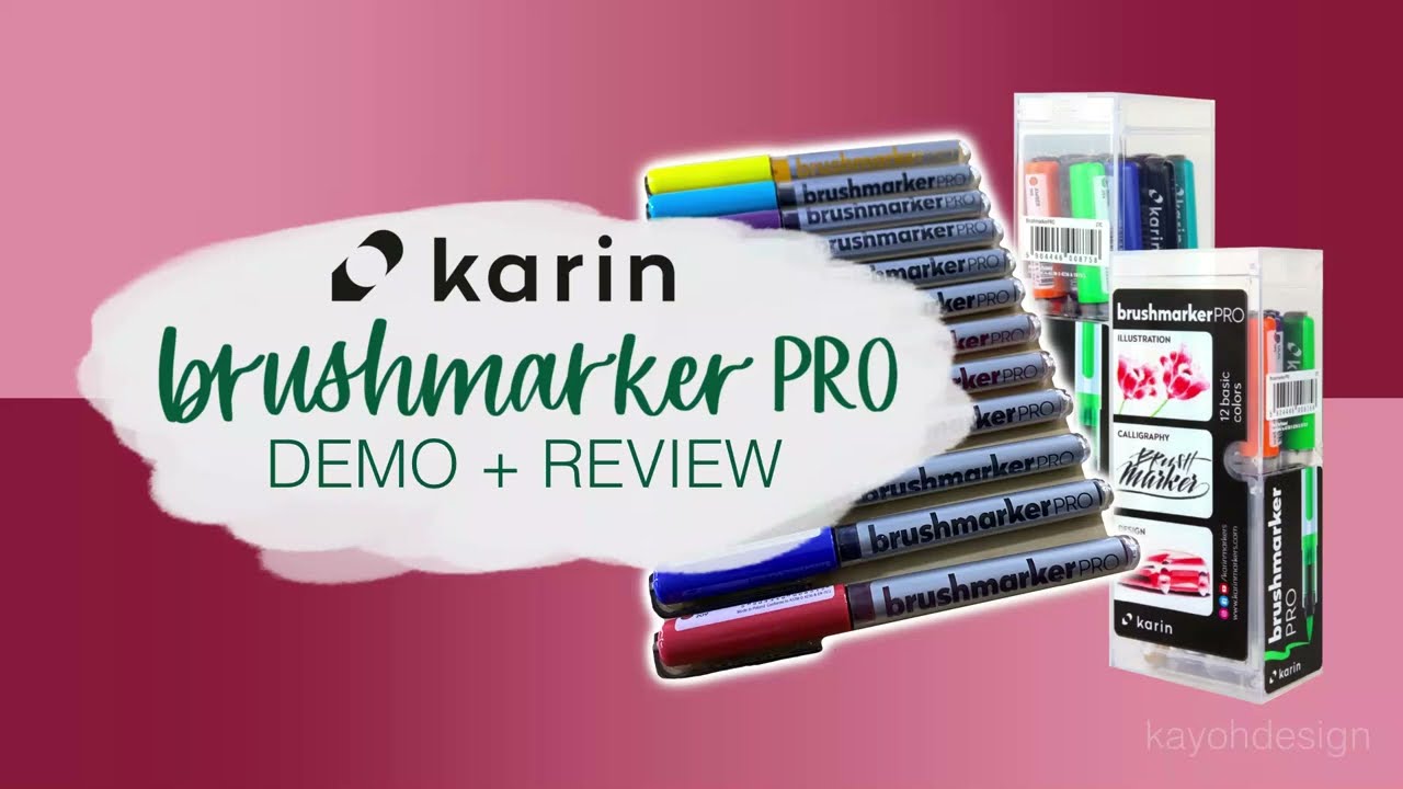 Karin Brushmarker PRO amber 195