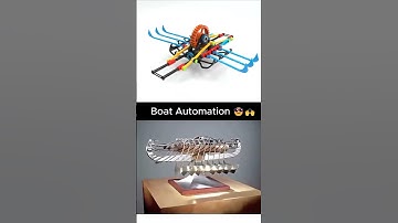 Boat Automation - Kinematic #machine #mechanism #mechanic #technology #engineering #engine