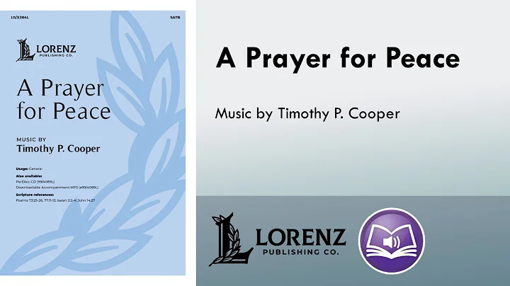 A Prayer for Peace (SATB) - Timothy P. Cooper