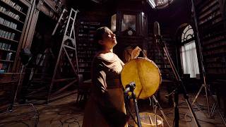 Nadia Larcher Y Manu Sija En Biblioteca E Echeverriadesde El Fondo De Los Tiempos tributo A Aretz